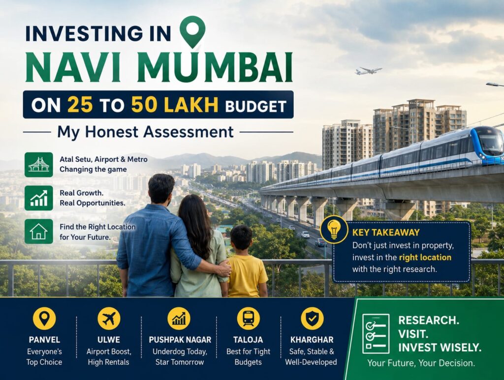 Investing in Navi Mumbai on a 25 to 50 Lakh Budget: My Honest Assessment