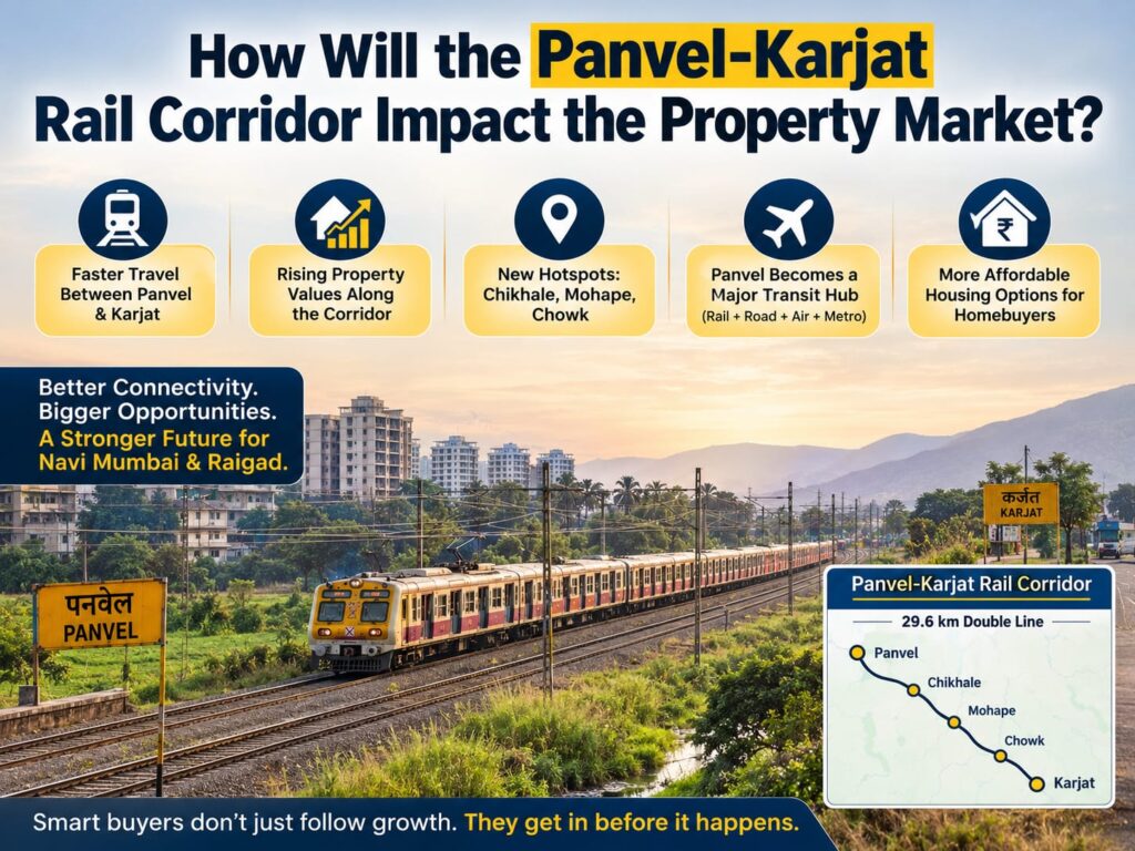 How Will the Panvel-Karjat Rail Corridor Impact the Property Market?